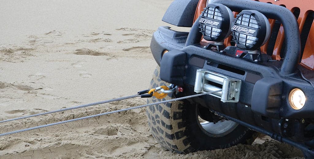 AEV JK Winch Mount - Call of Duty/Moab Bumper