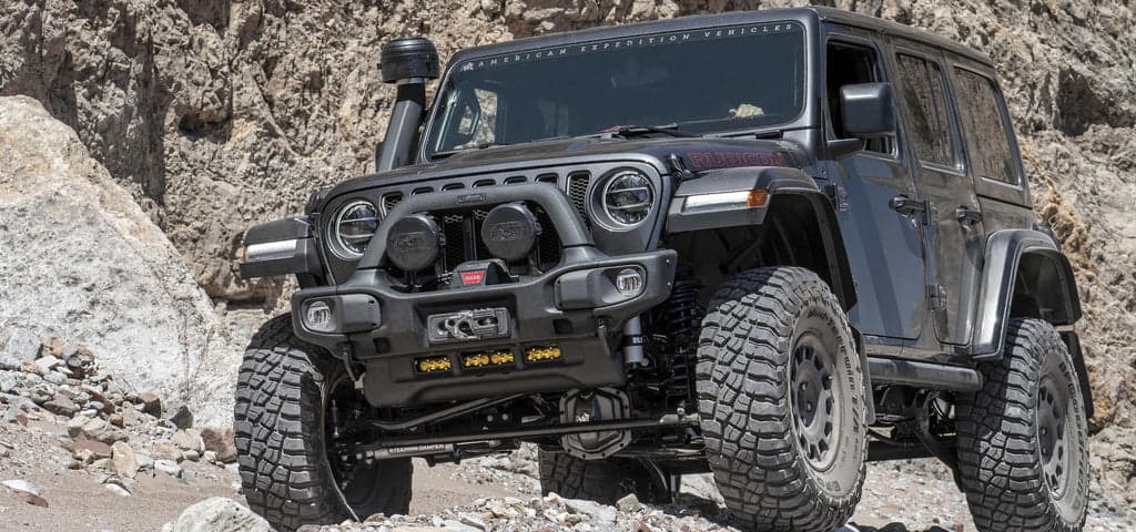 AEV RX/EX Front Bumper Winch Mount Gen 1